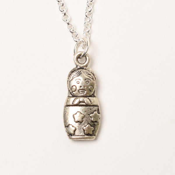 Detail Matryoshka Doll Necklace Nomer 2