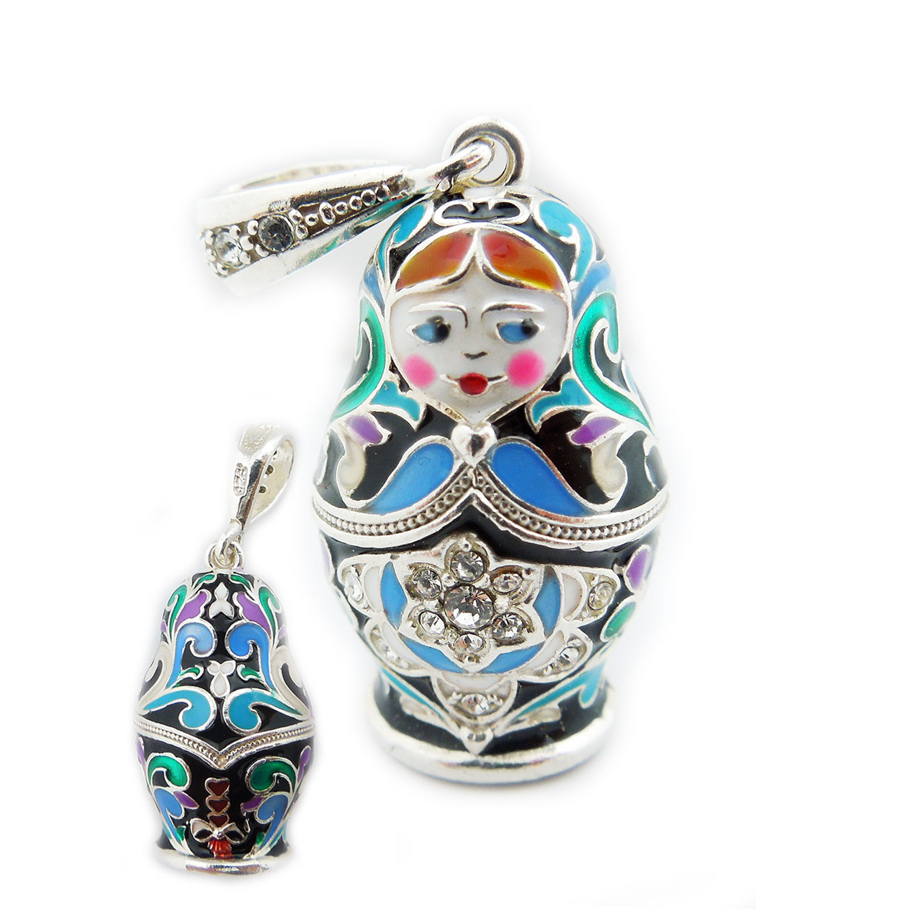 Detail Matryoshka Doll Necklace Nomer 24