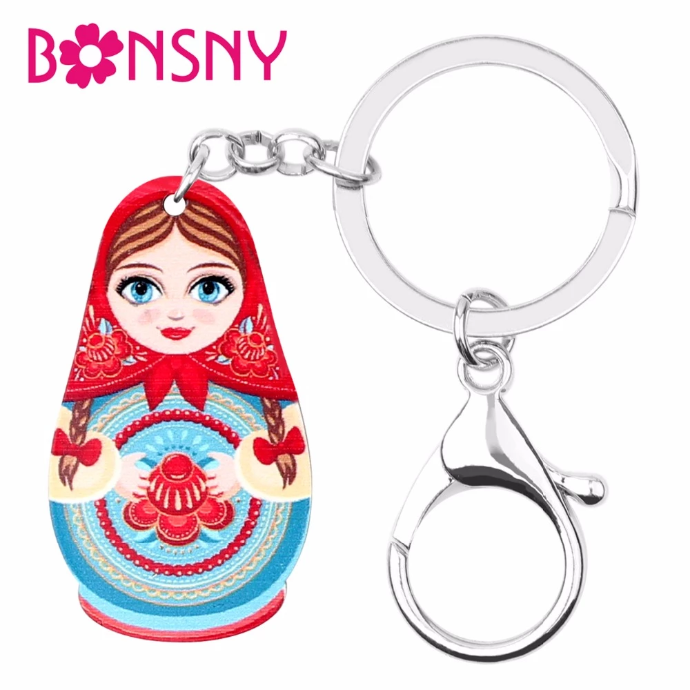 Detail Matryoshka Keychain Nomer 57