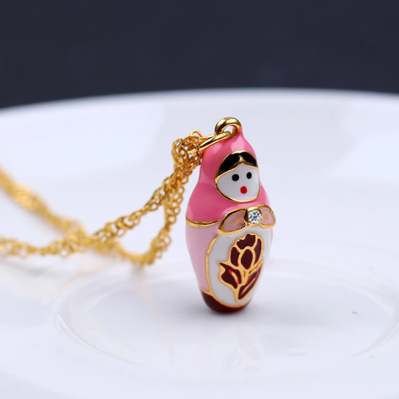 Detail Matryoshka Necklace Nomer 5