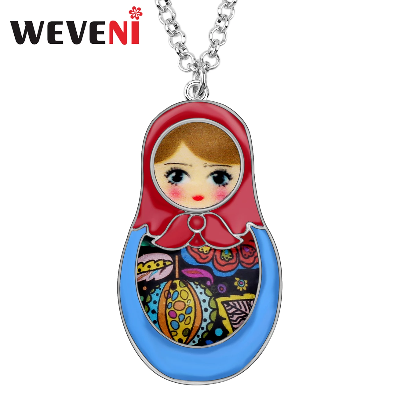 Detail Matryoshka Necklace Nomer 10