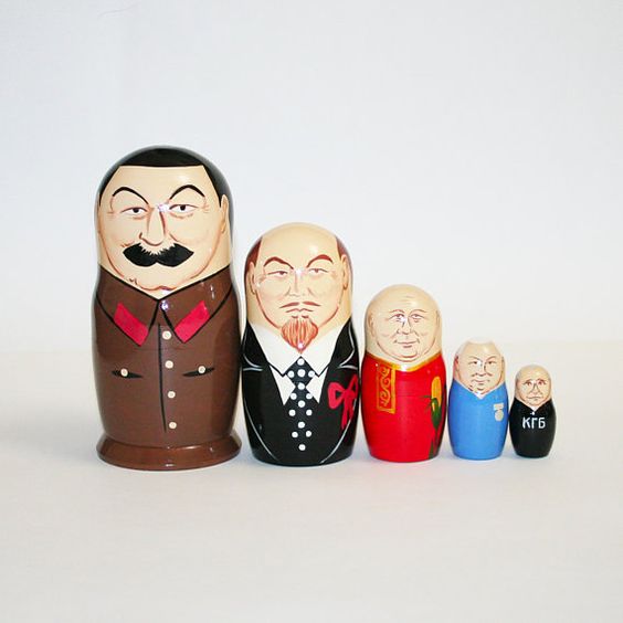 Detail Matryoshka Putin Nomer 9