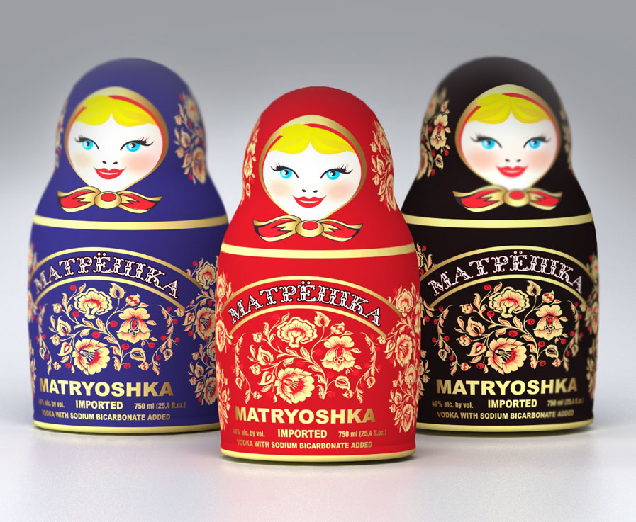 Detail Matryoshka Vodka Nomer 2