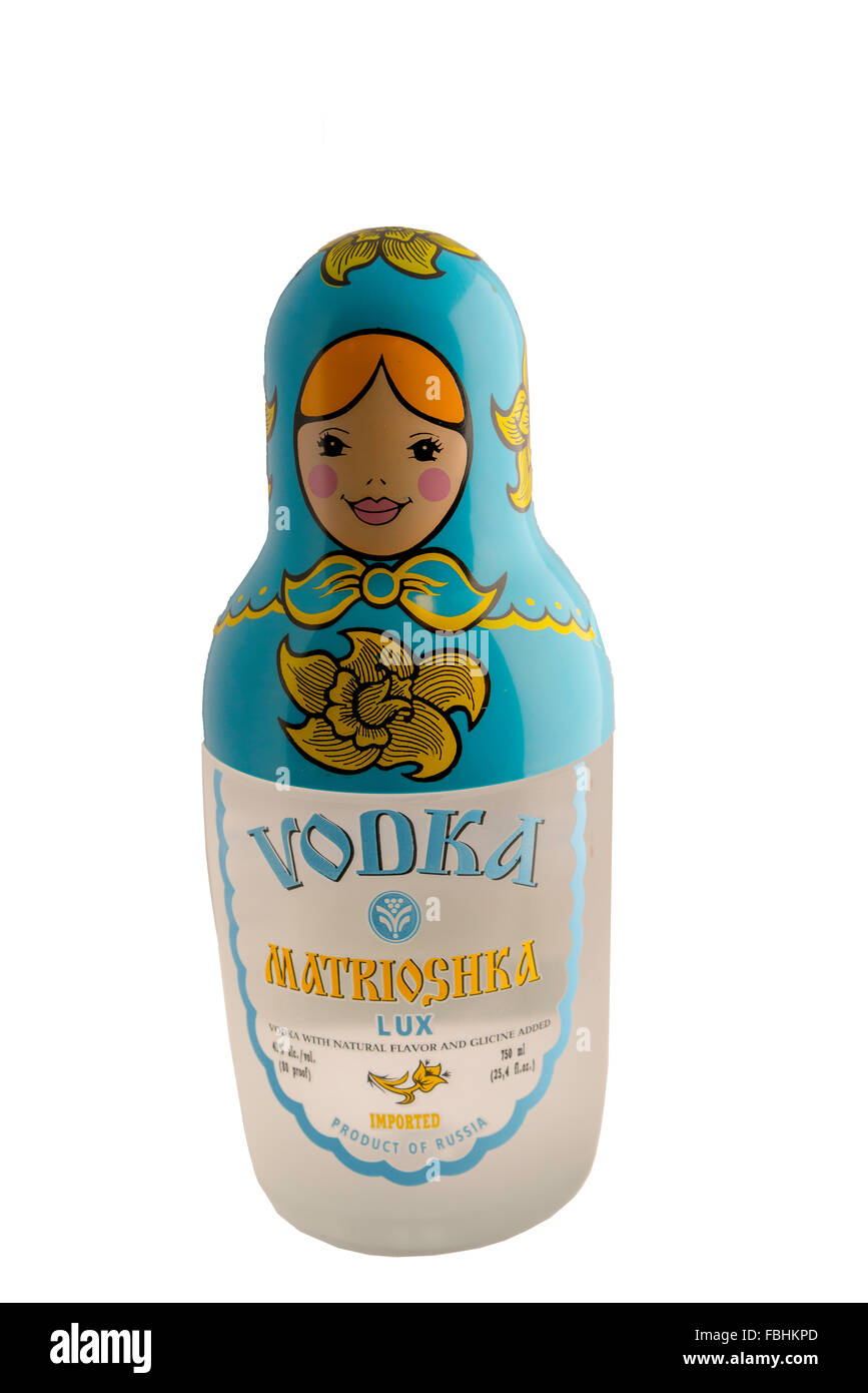 Detail Matryoshka Vodka Nomer 5