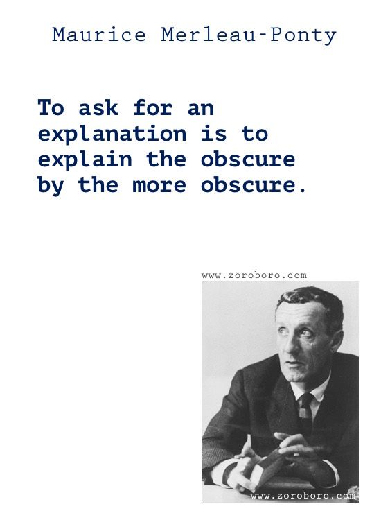 Detail Maurice Merleau Ponty Quotes Nomer 18