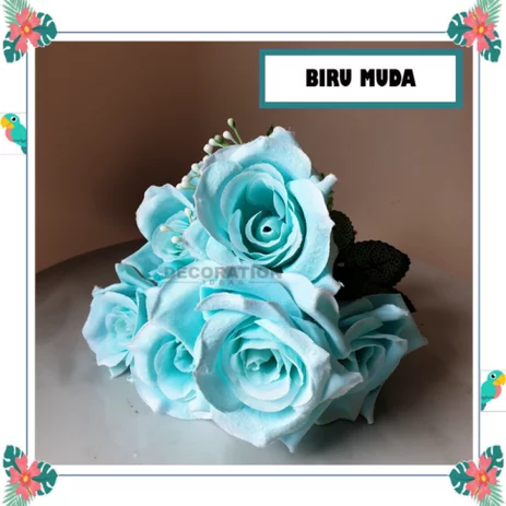 Detail Mawar Biru Muda Nomer 18