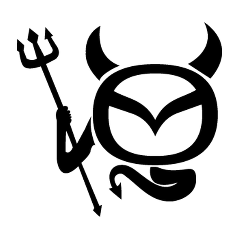 Mazda Devil Logo - KibrisPDR