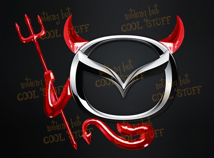 Detail Mazda Devil Logo Nomer 5