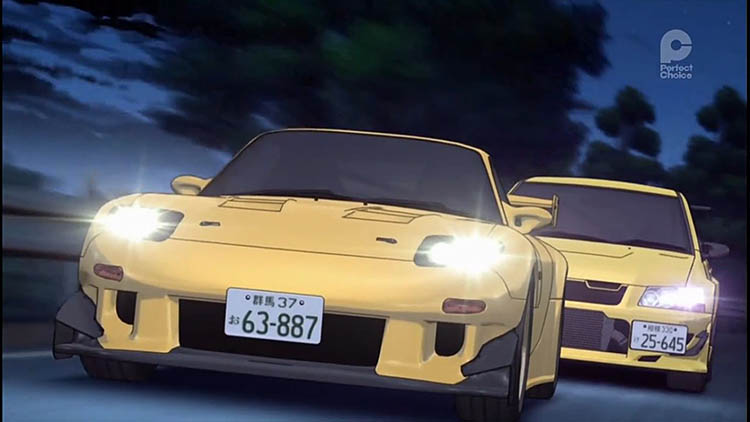 Detail Mazda Rx7 Initial D Nomer 15