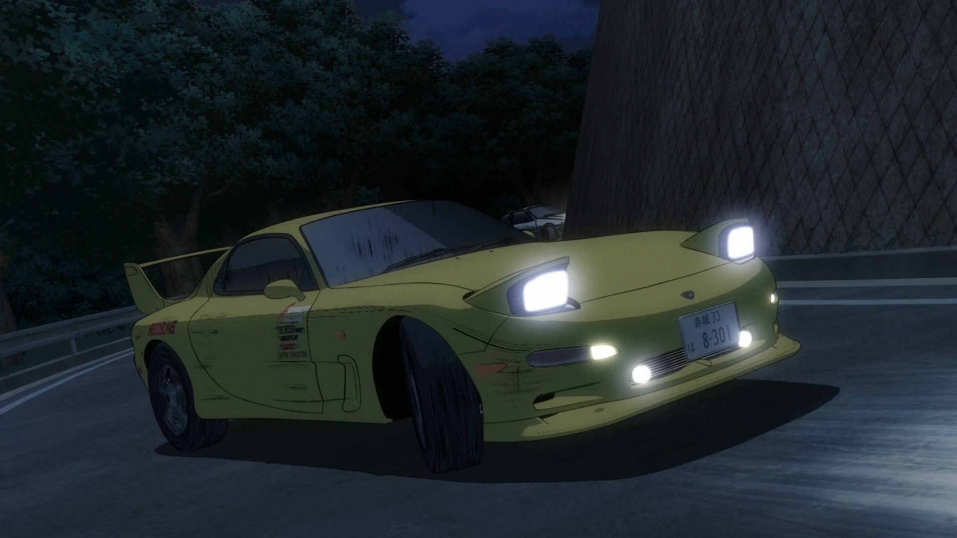 Detail Mazda Rx7 Initial D Nomer 27