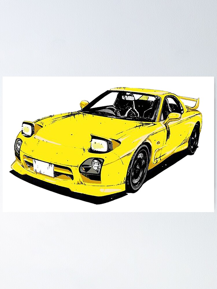 Detail Mazda Rx7 Initial D Nomer 29