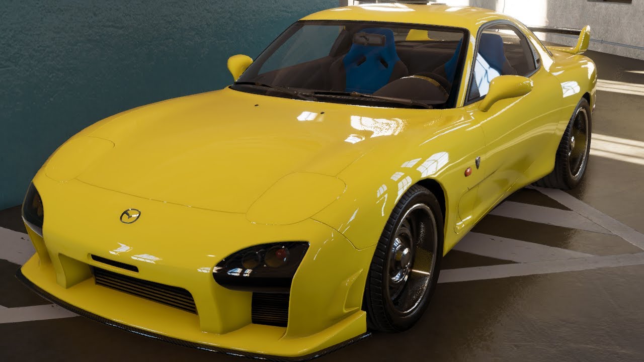 Detail Mazda Rx7 Initial D Nomer 42