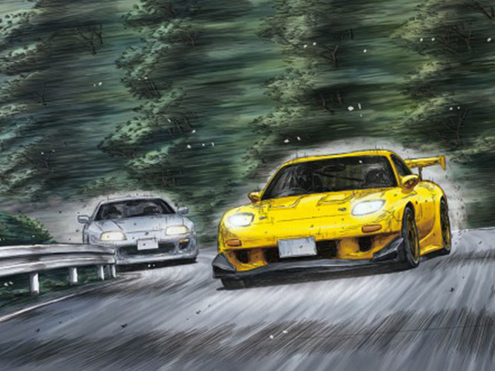 Detail Mazda Rx7 Initial D Nomer 47