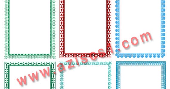 Detail Piagam Frame Nomer 30