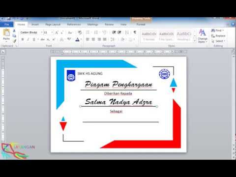 Detail Piagam Merpati Kolong Nomer 20