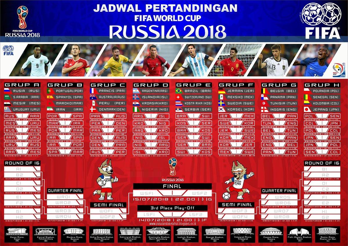 Detail Piala Dunia 2018 Excel Nomer 8