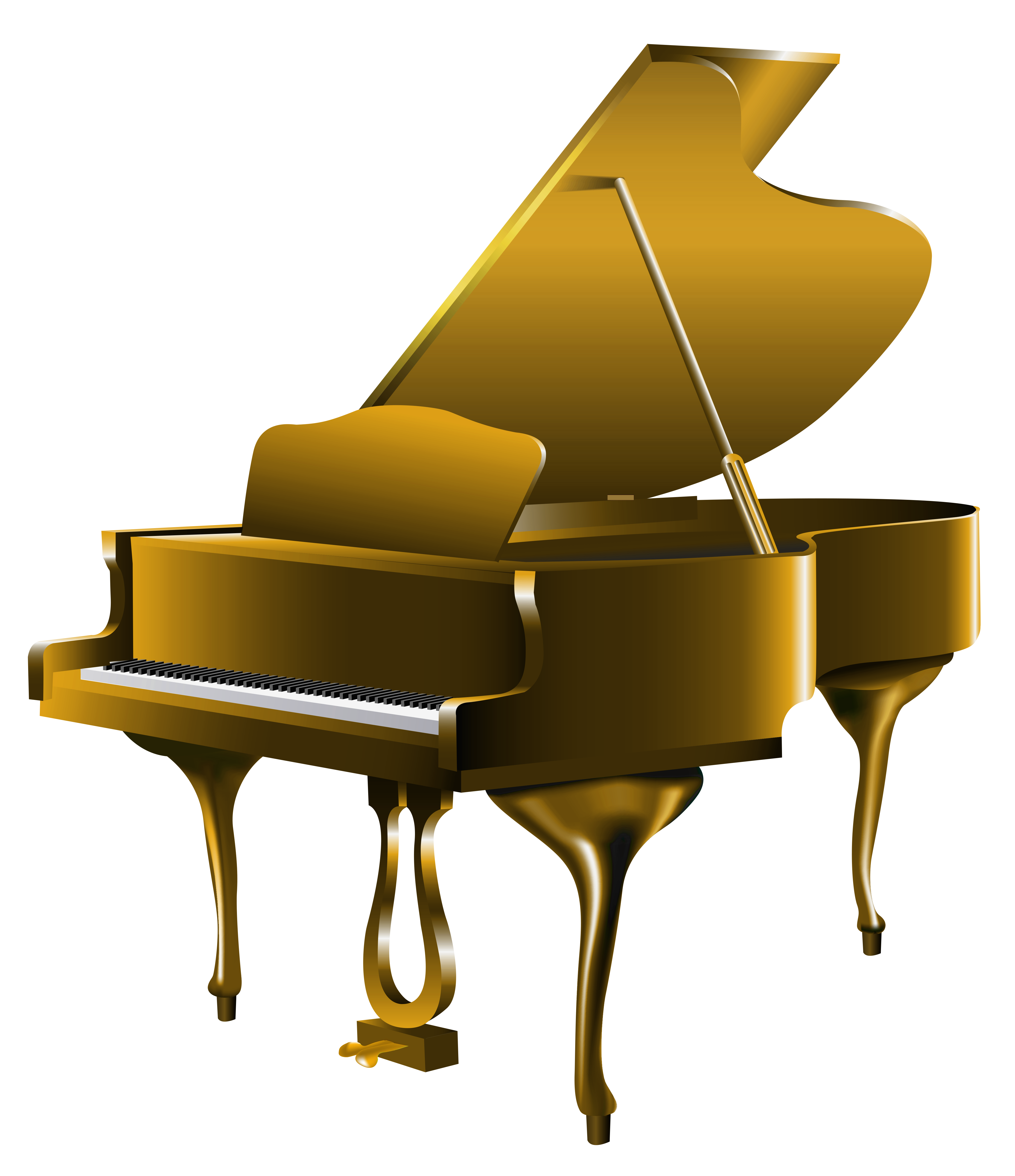 Detail Piano Clipart Transparent Nomer 17