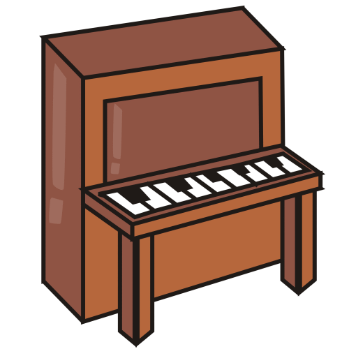 Detail Piano Images Free Clip Art Nomer 29