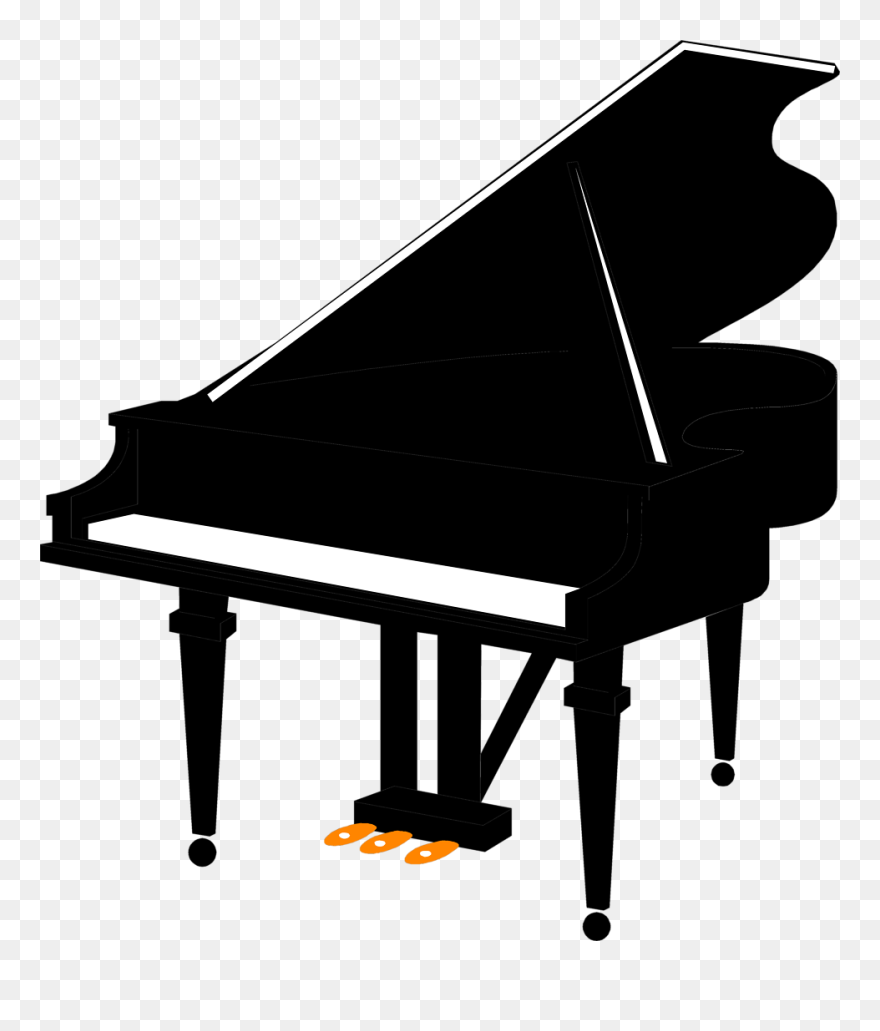 Detail Piano Images Free Clip Art Nomer 6