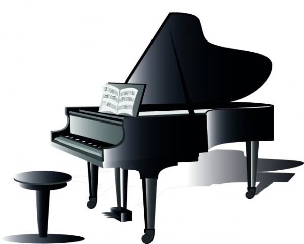 Detail Piano Images Free Clipart Nomer 19