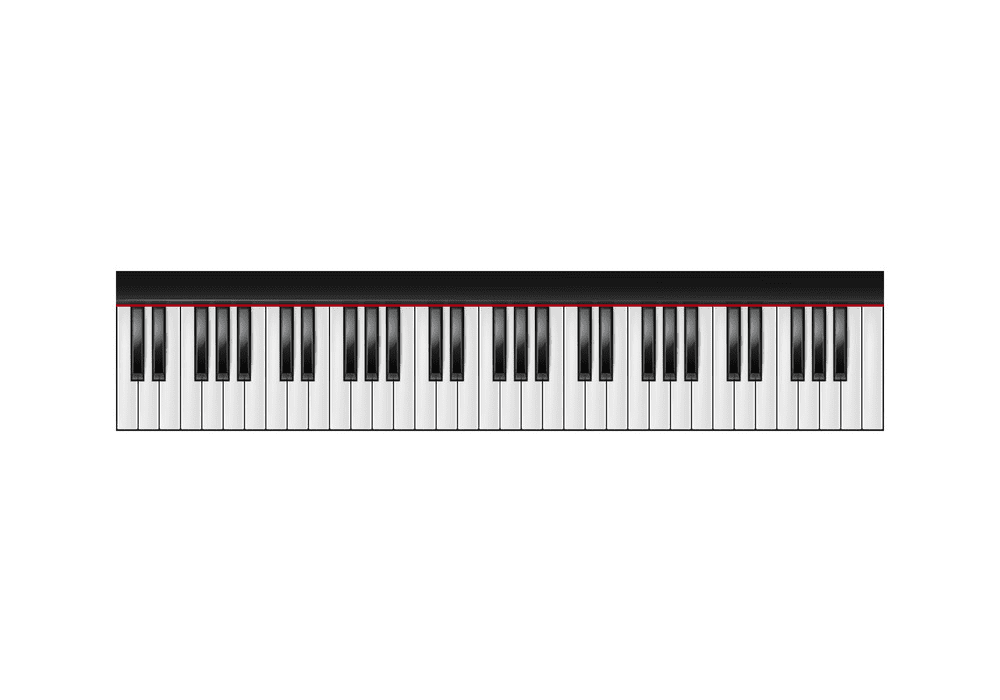 Detail Piano Keyboard Clipart Free Nomer 27