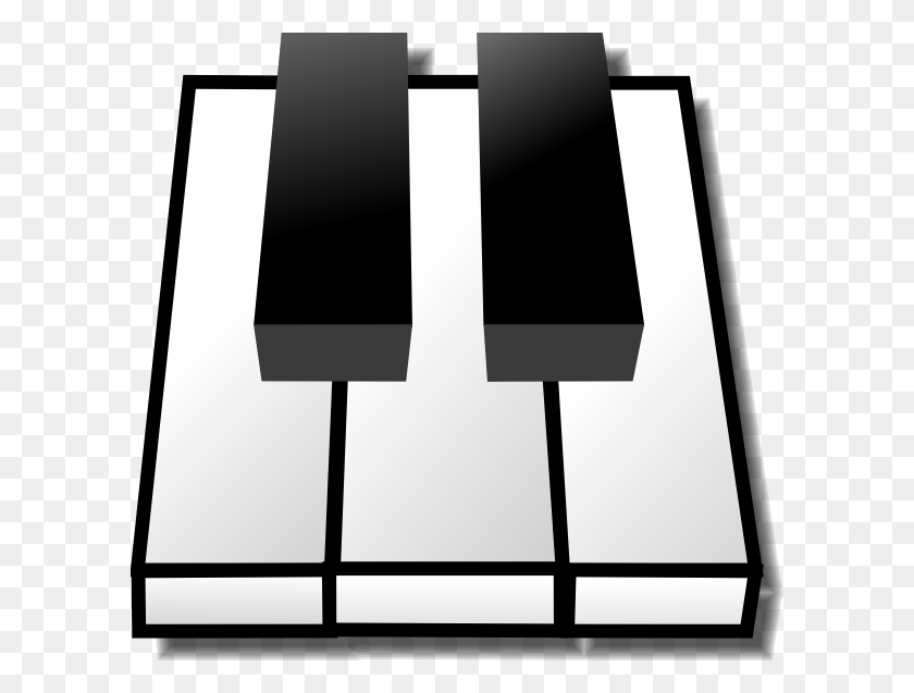 Detail Piano Keyboard Clipart Free Nomer 37