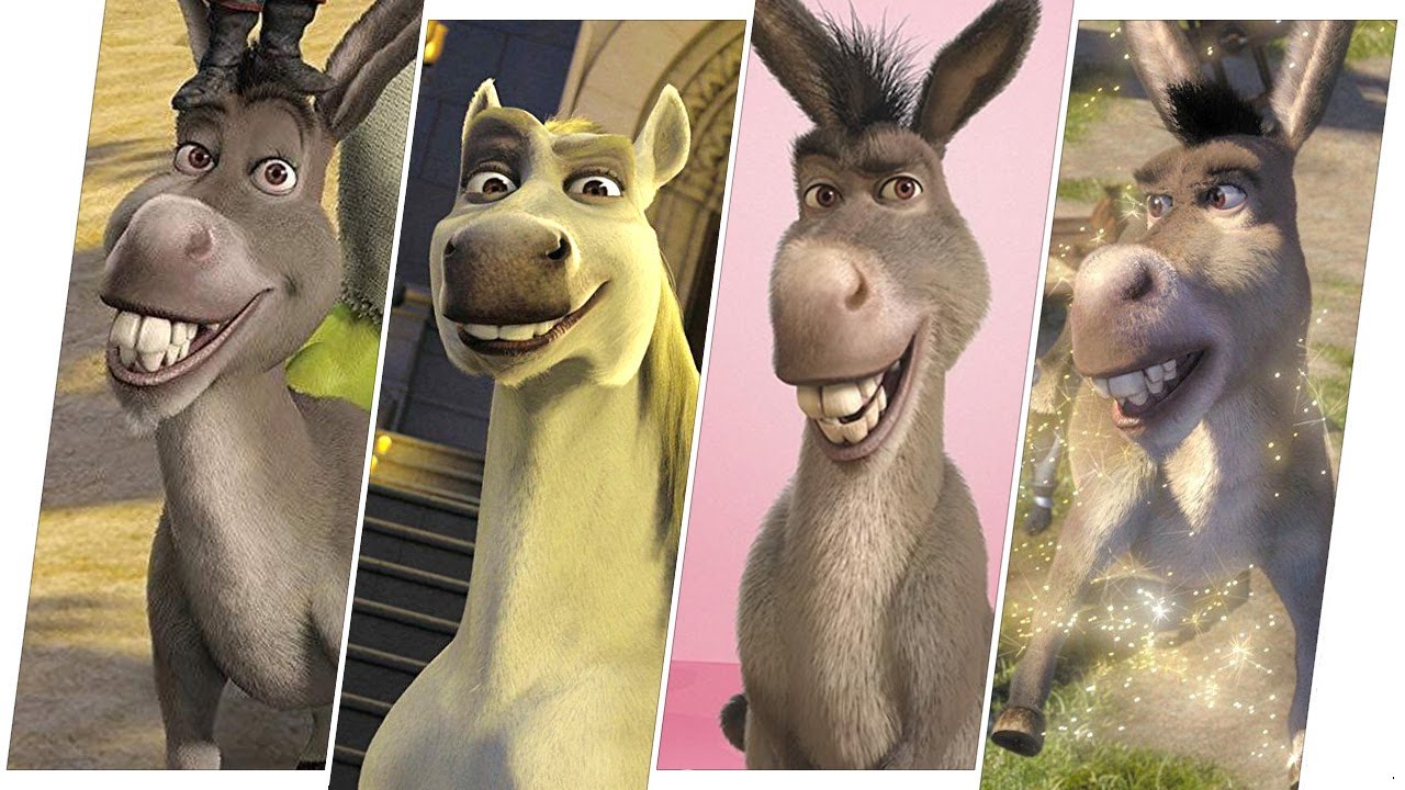 Detail Pic Of Donkey From Shrek Nomer 41