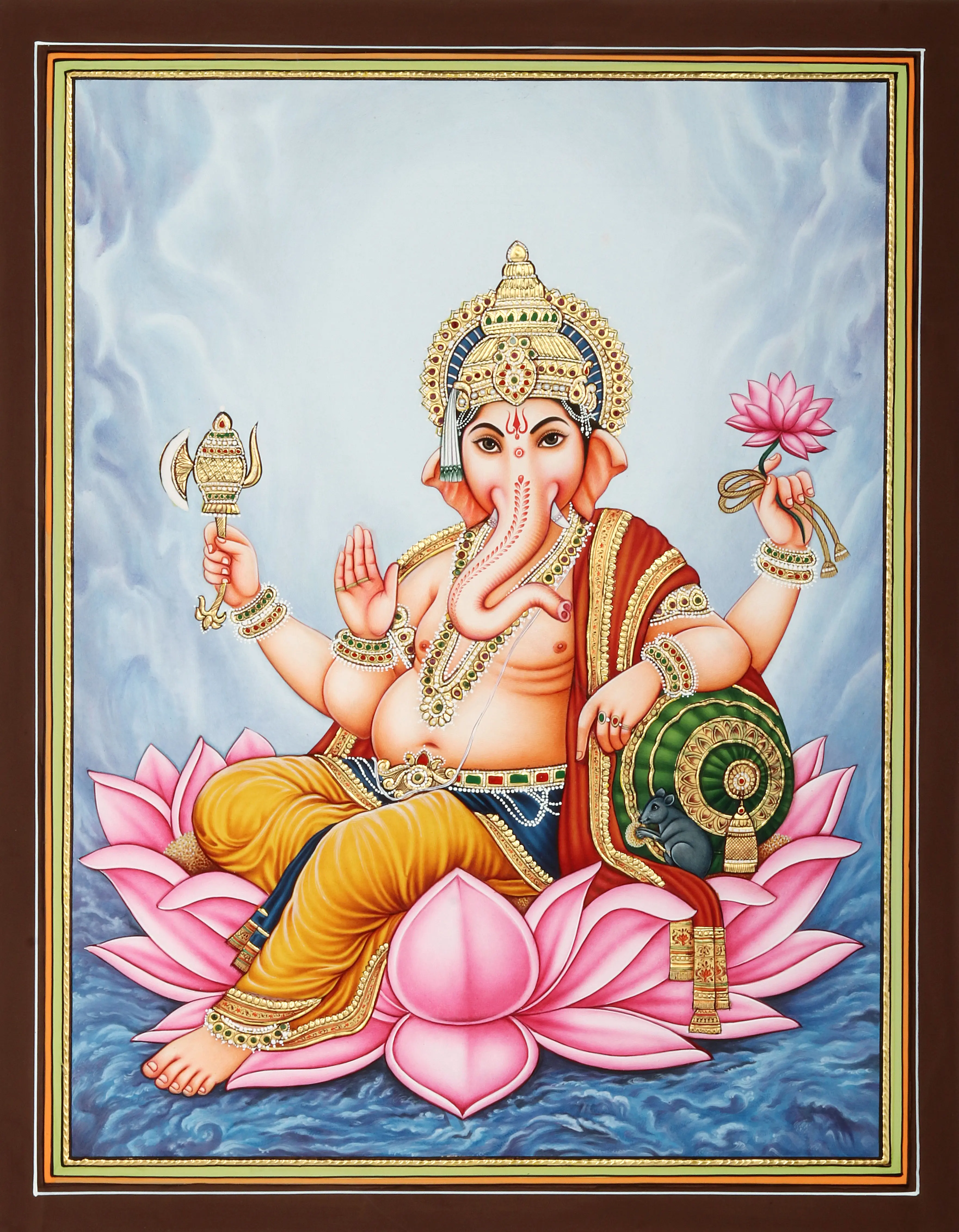 Detail Pic Of God Ganesh Nomer 38