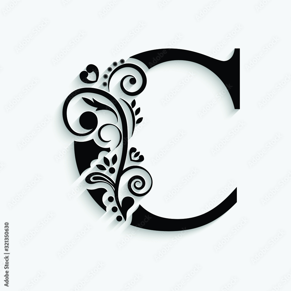 Detail Pic Of Letter C Nomer 17