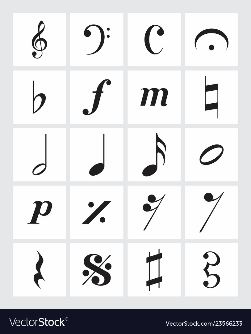 Detail Pic Of Music Symbols Nomer 13