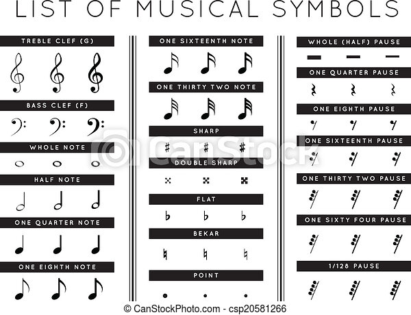 Detail Pic Of Music Symbols Nomer 45
