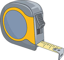 Detail Measure Tape Clipart Nomer 12