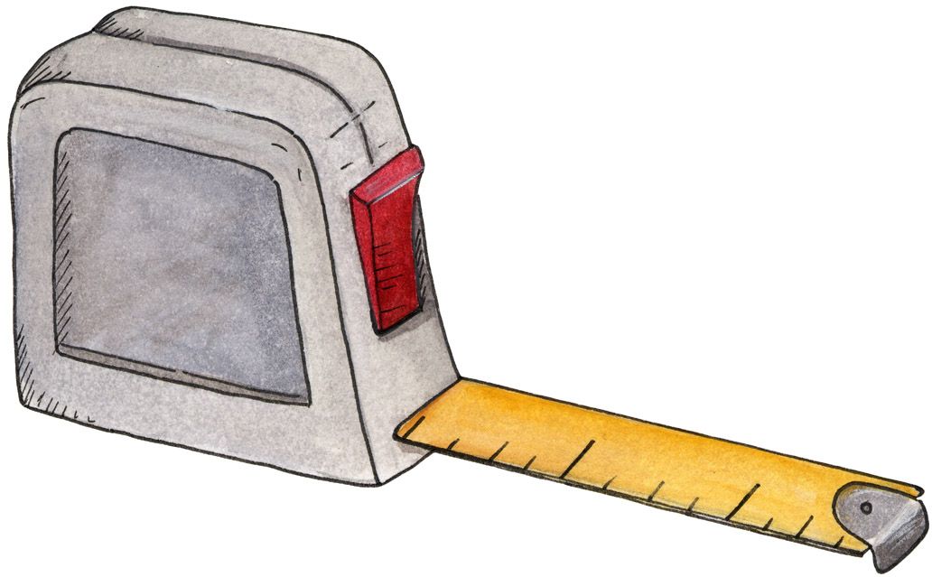 Detail Measure Tape Clipart Nomer 39