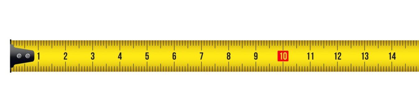 Detail Measuring Tape Transparent Background Nomer 8