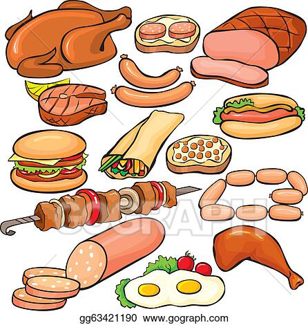 Detail Meat Clipart Nomer 27