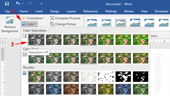 Detail Mecetak Gambar Agar Berwarna Hitam Putih Pada Mc Word Nomer 31