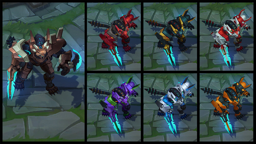 Detail Mecha Rengar Nomer 13