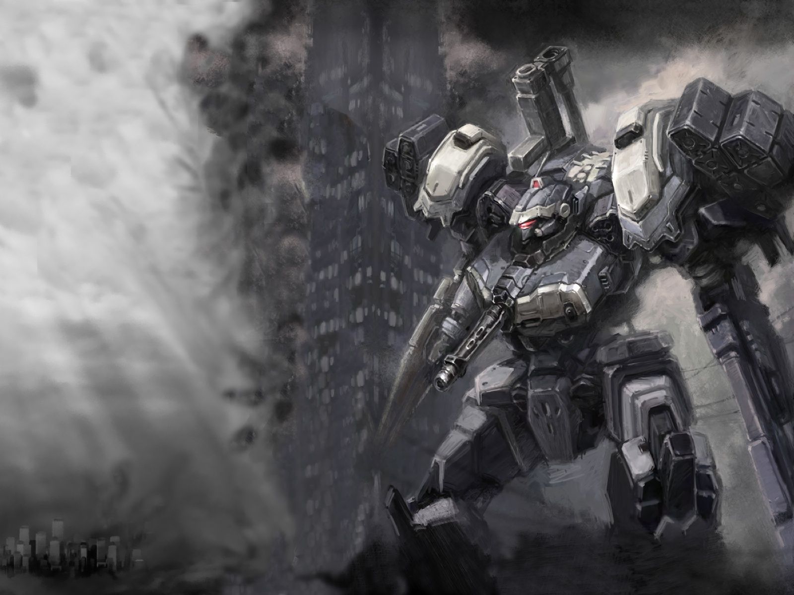 Detail Mecha Wallpaper Nomer 4