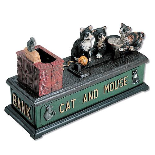 Detail Mechanical Cat Piggy Bank Nomer 31