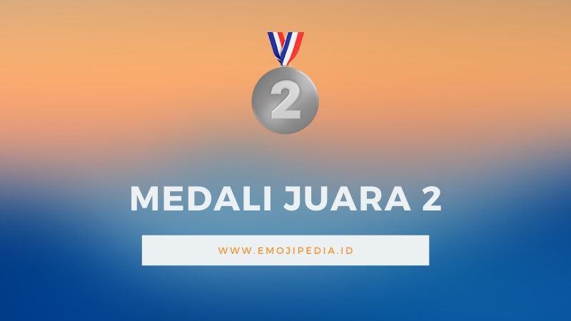 Detail Medali Juara 2 Nomer 12