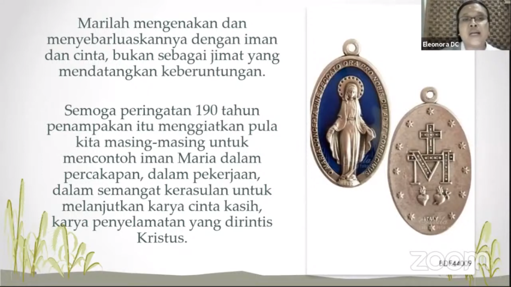 Detail Medali Wasiat Bunda Maria Nomer 36