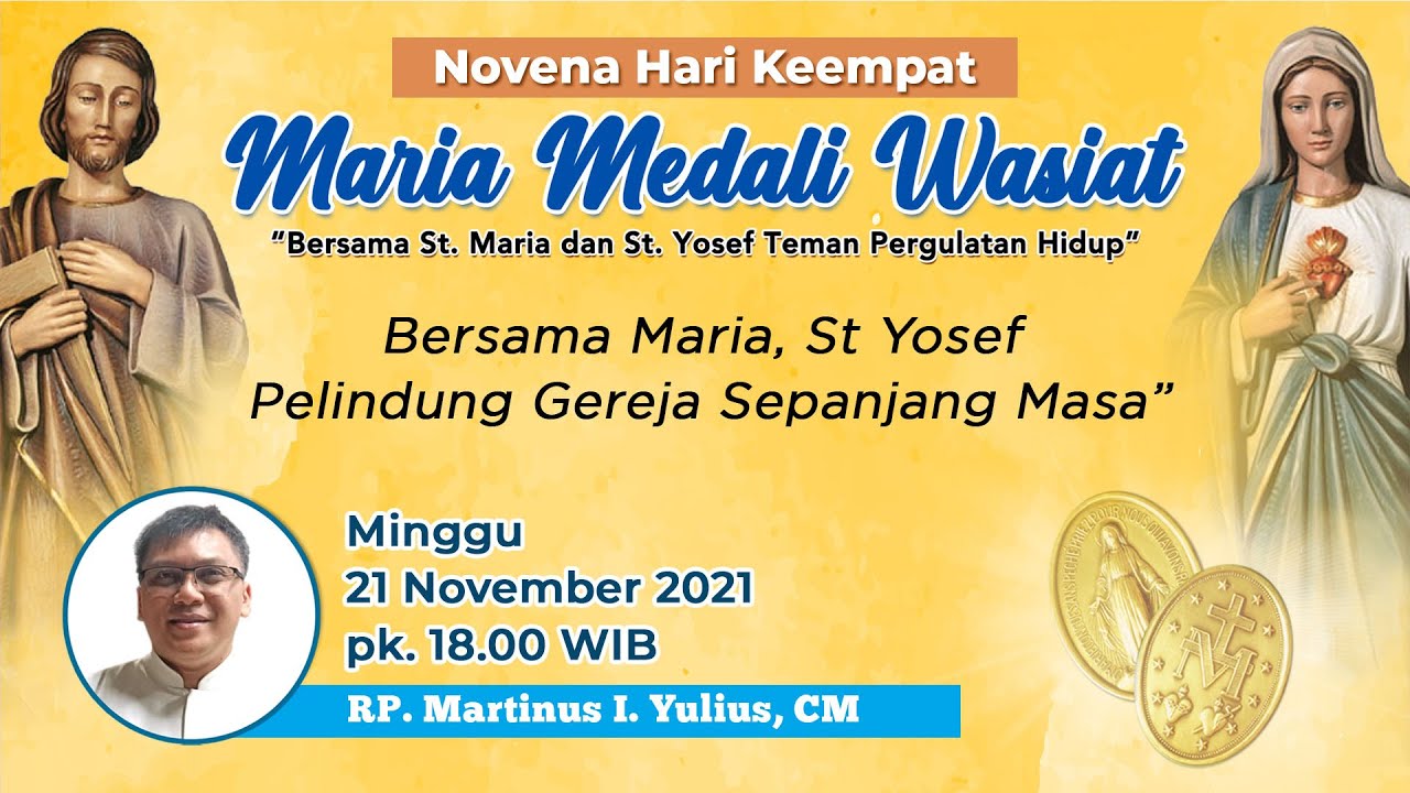 Detail Medali Wasiat Maria Nomer 45