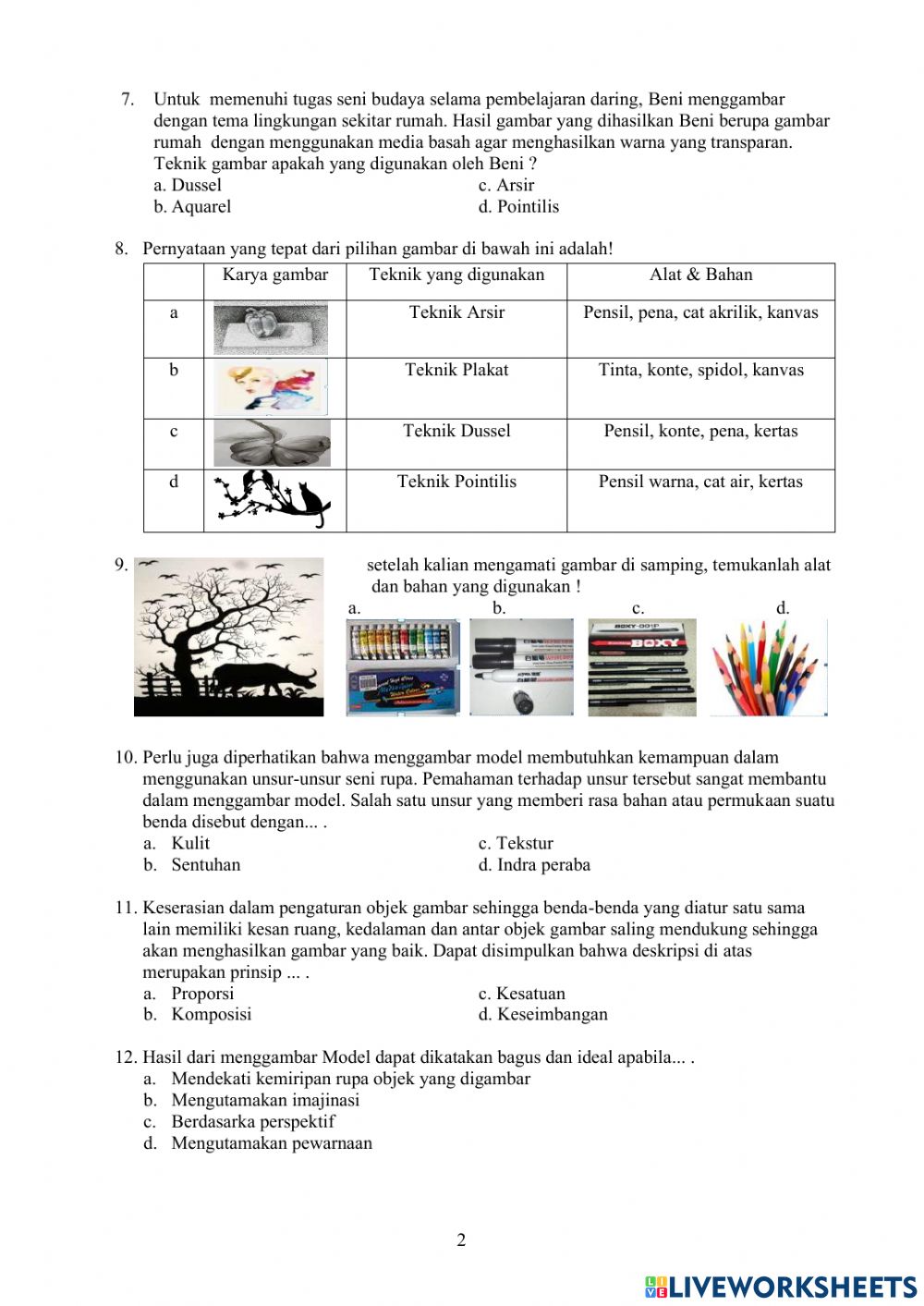 Detail Media Menggambar Model Nomer 35