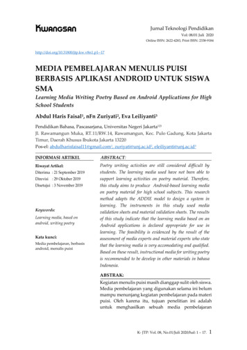 Detail Media Pembelajaran Puisi Nomer 42