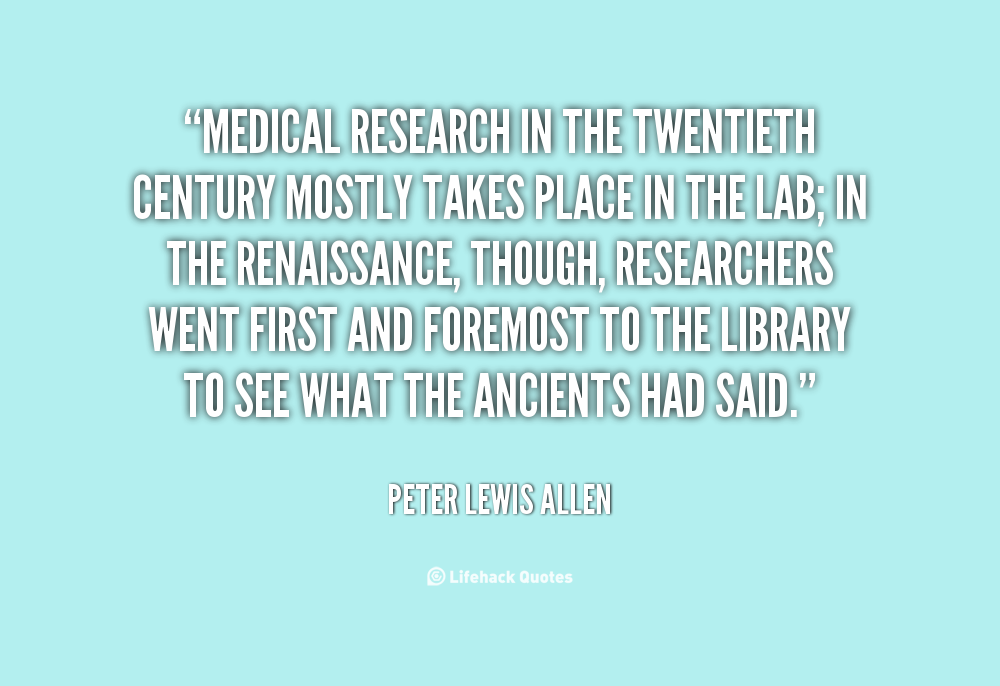 Detail Medical Research Quotes Nomer 3