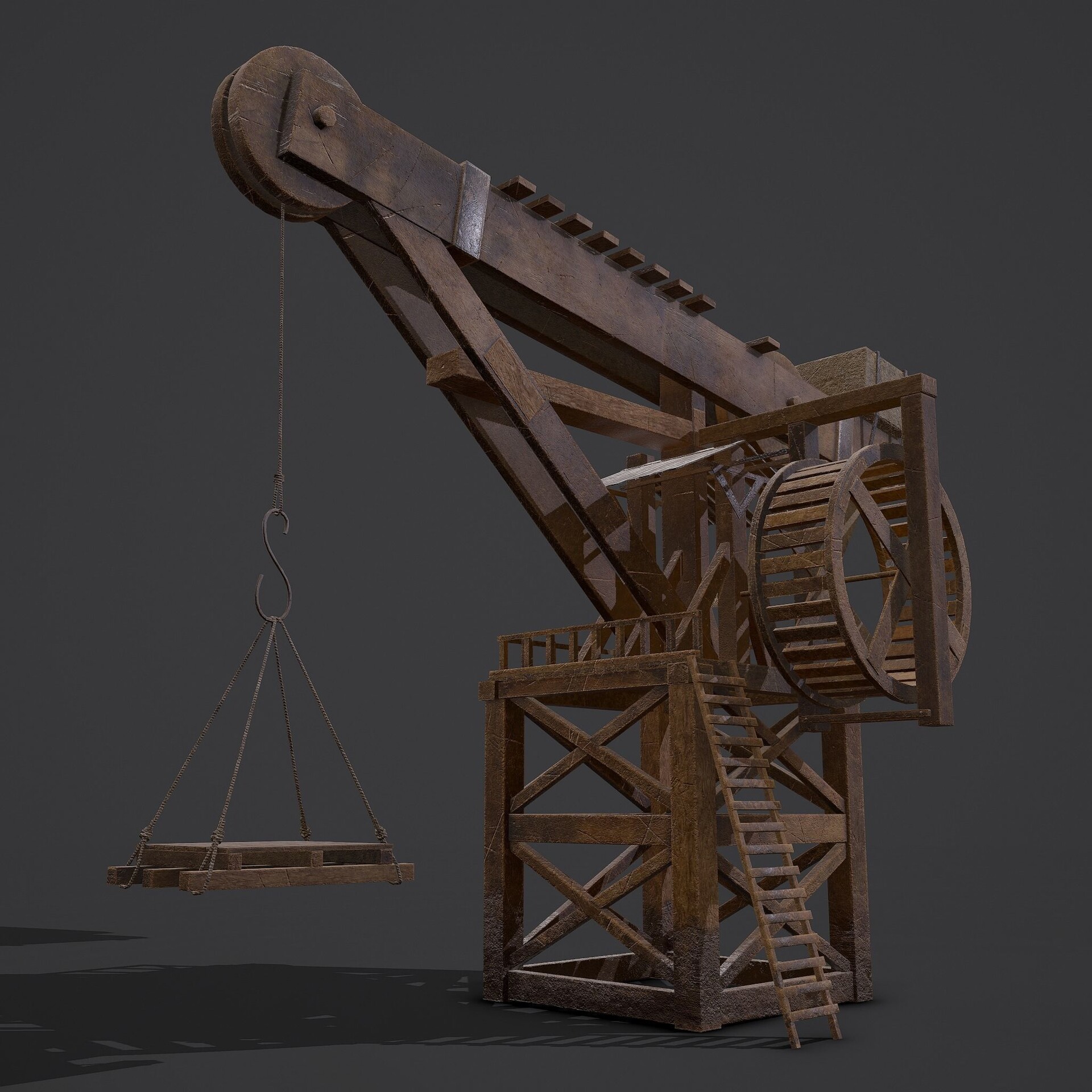 Detail Medieval Engineers Crane Nomer 24