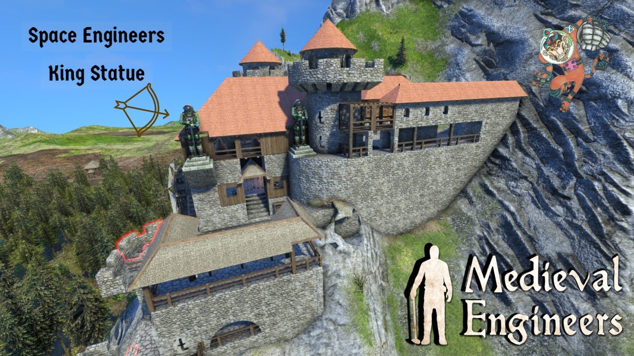 Medieval Engineers King Statue - KibrisPDR