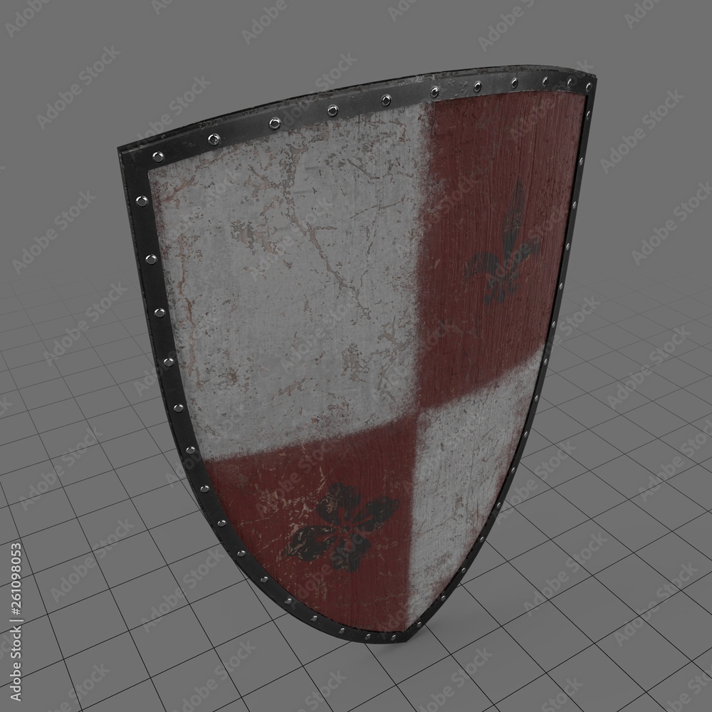 Detail Medieval Heater Shield Nomer 24