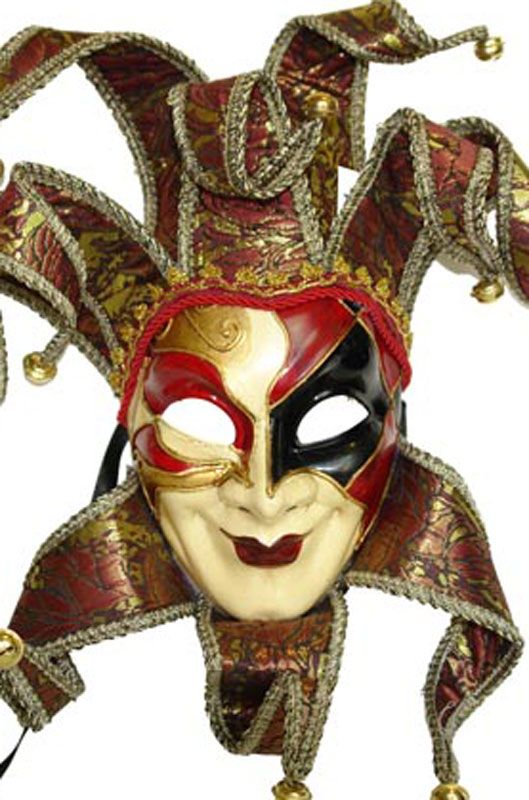 Detail Medieval Jester Mask Nomer 6