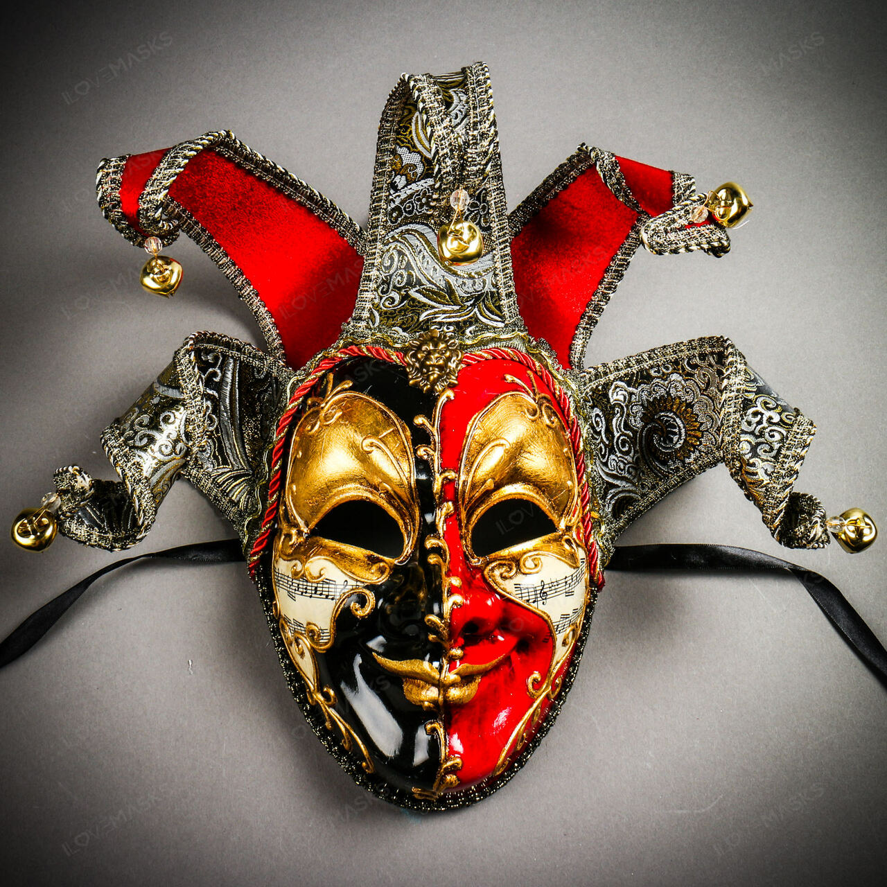 Detail Medieval Jester Mask Nomer 8